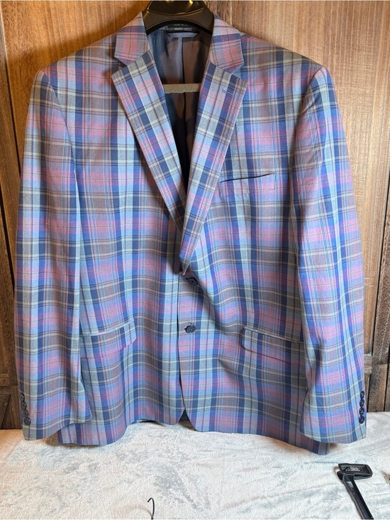 Ralph Lauren Other - Ralph Lauren Multicolor Plaid Sport Coat in Blue and Pink
